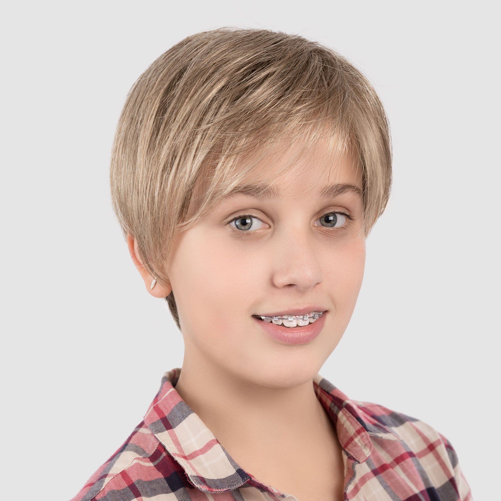 Perruque courte enfant