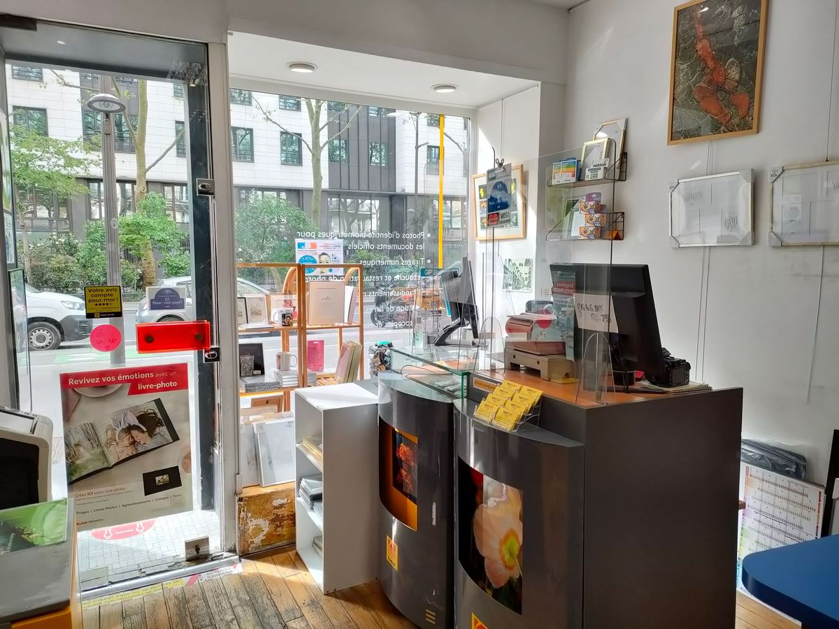 Intérieur de la boutique