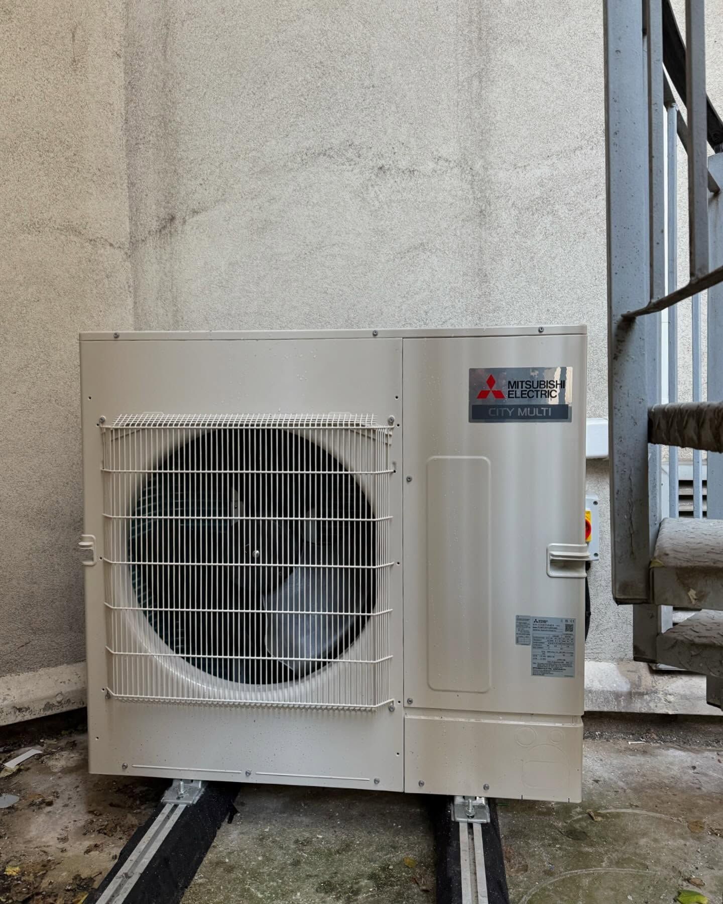 Bloc de ventilation d'une pompe à chaleur