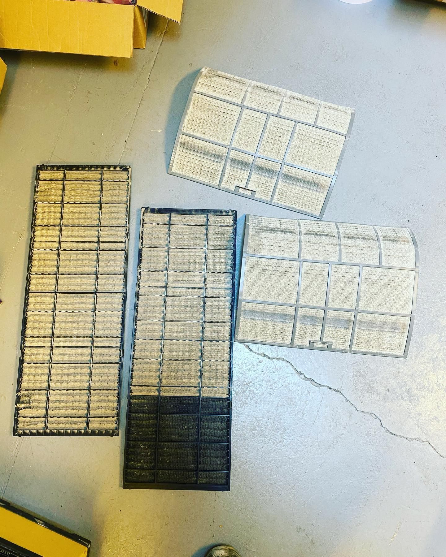 Filtre de climatisation à nettoyer