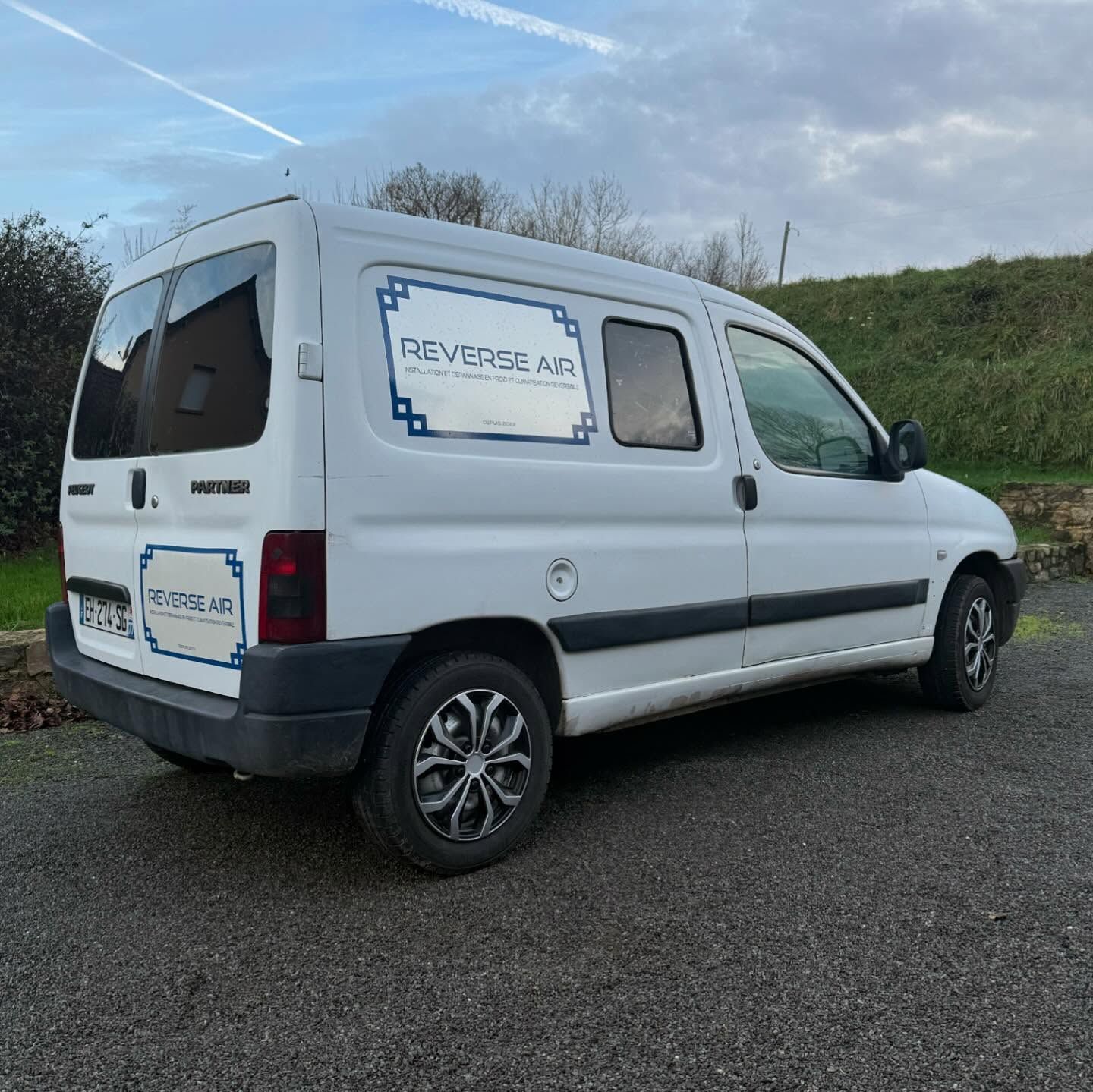 Camionnette de l'entreprise