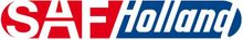 Ein rot-weiß-blaues Logo für SAF Holland