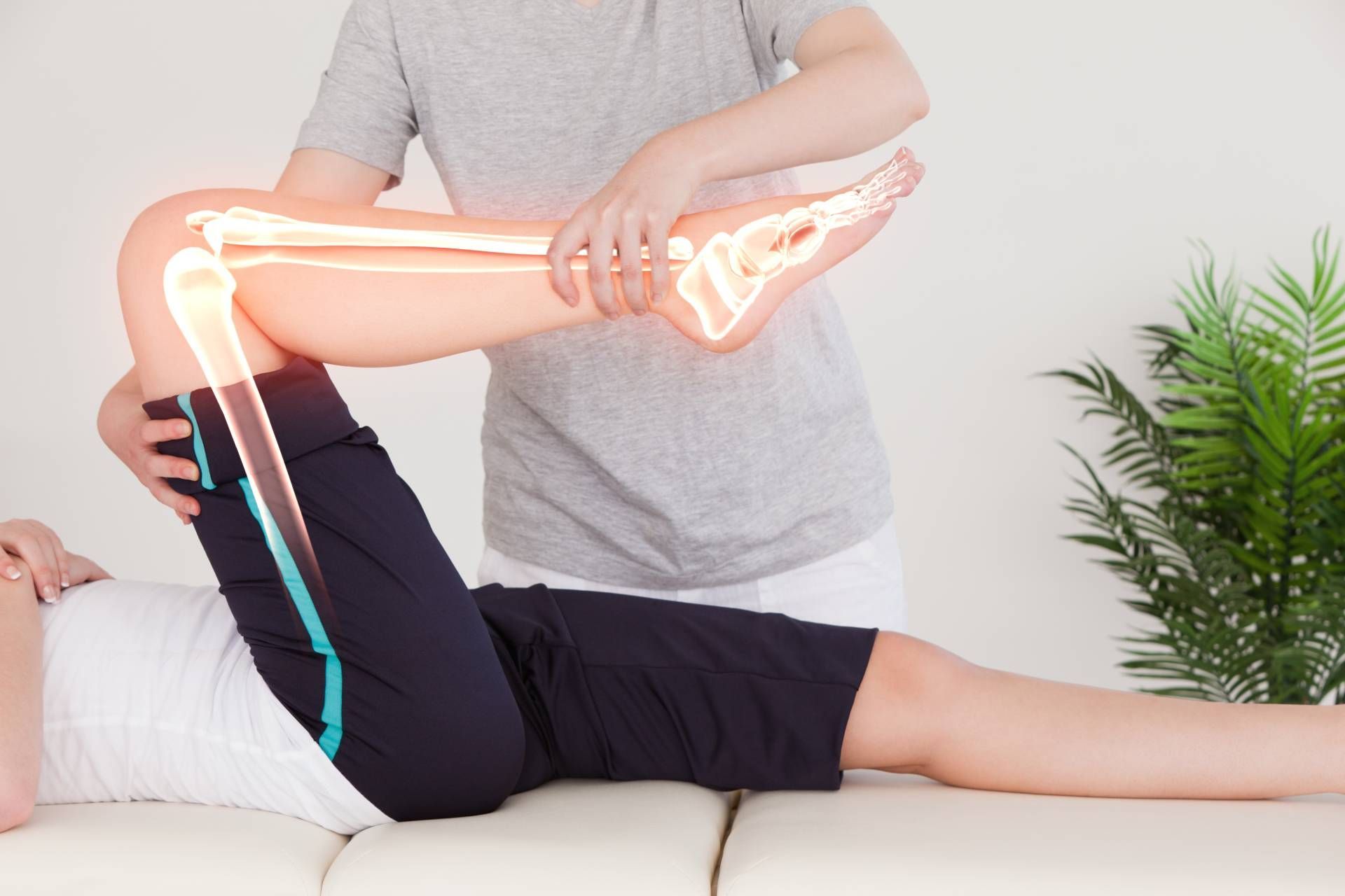 Physiotherapie Beinbehandlung