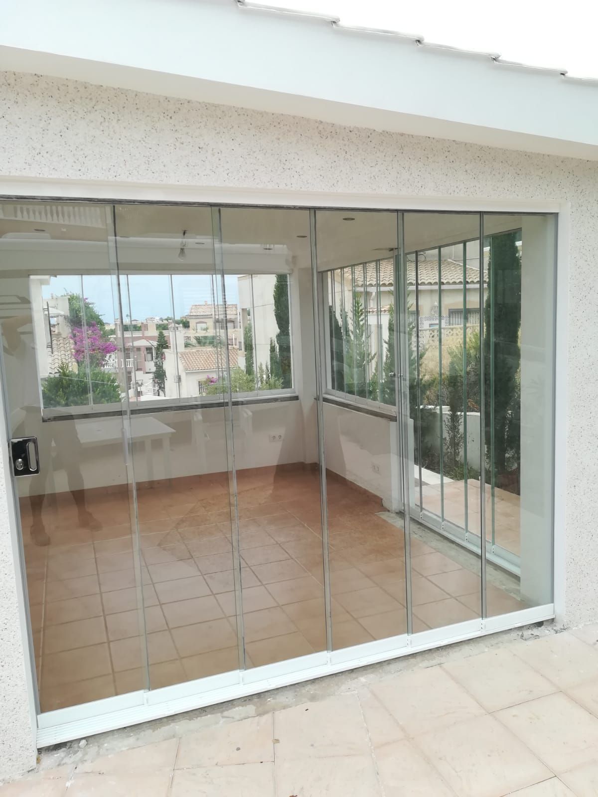 Cortinas de cristal correderas, Toldos Lucentum