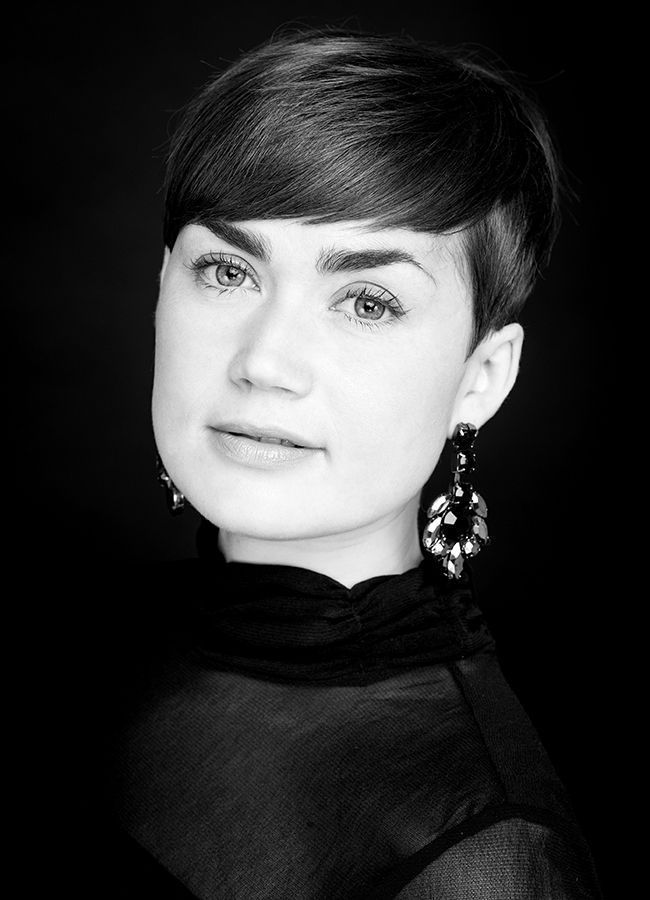 portrait frau schwarzweiß Fotografie Foto Barth