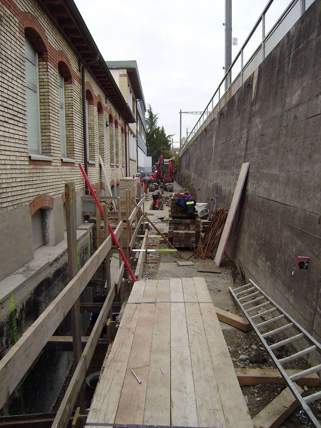 Erlenbach, Umbau Migros