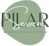 Un logotipo para Pilar Sirviente Medicina y Ecografía Estética.