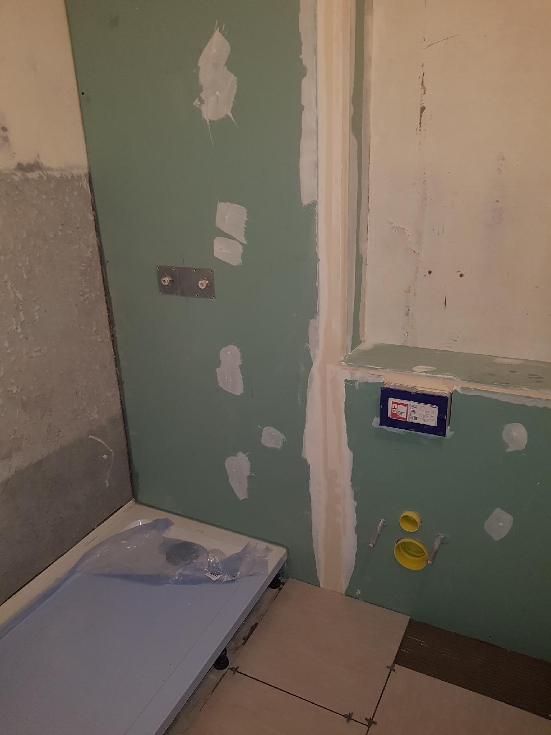 Travaux salle de bains