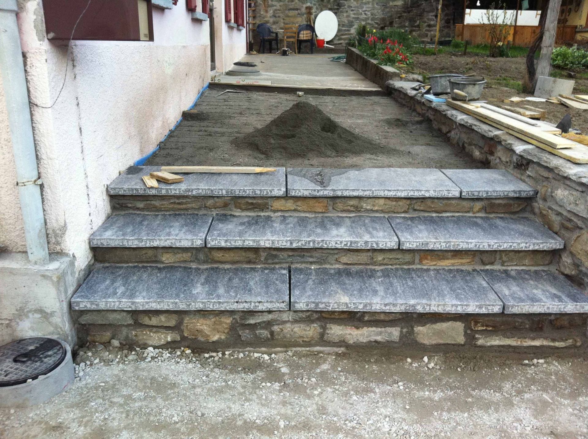 Scale in pietra naturale