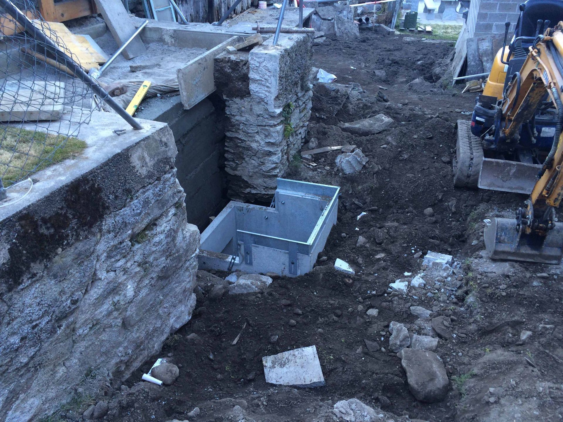 Lavori sottostruttura - Rodesino impresa di costruzioni