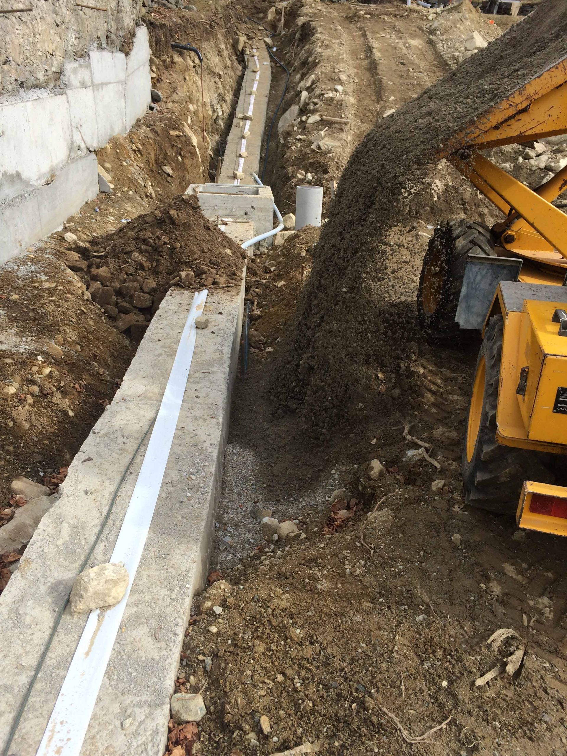 Scavi terreno - Rodesino impresa di costruzioni