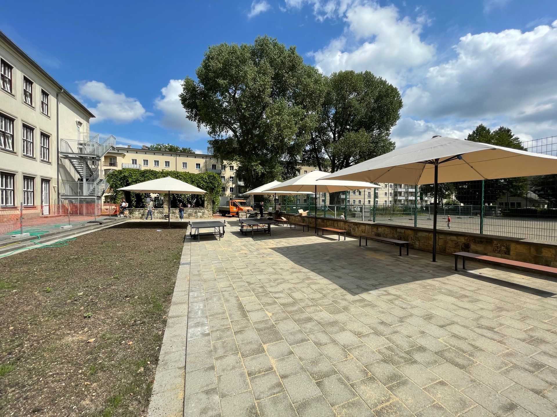 Freiflächengestaltung Chemnitzer Schule