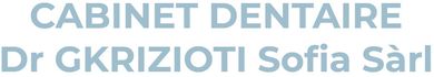CABINET DENTAIRE Dr GKRIZIOTI Sofia Sàrl - Logo