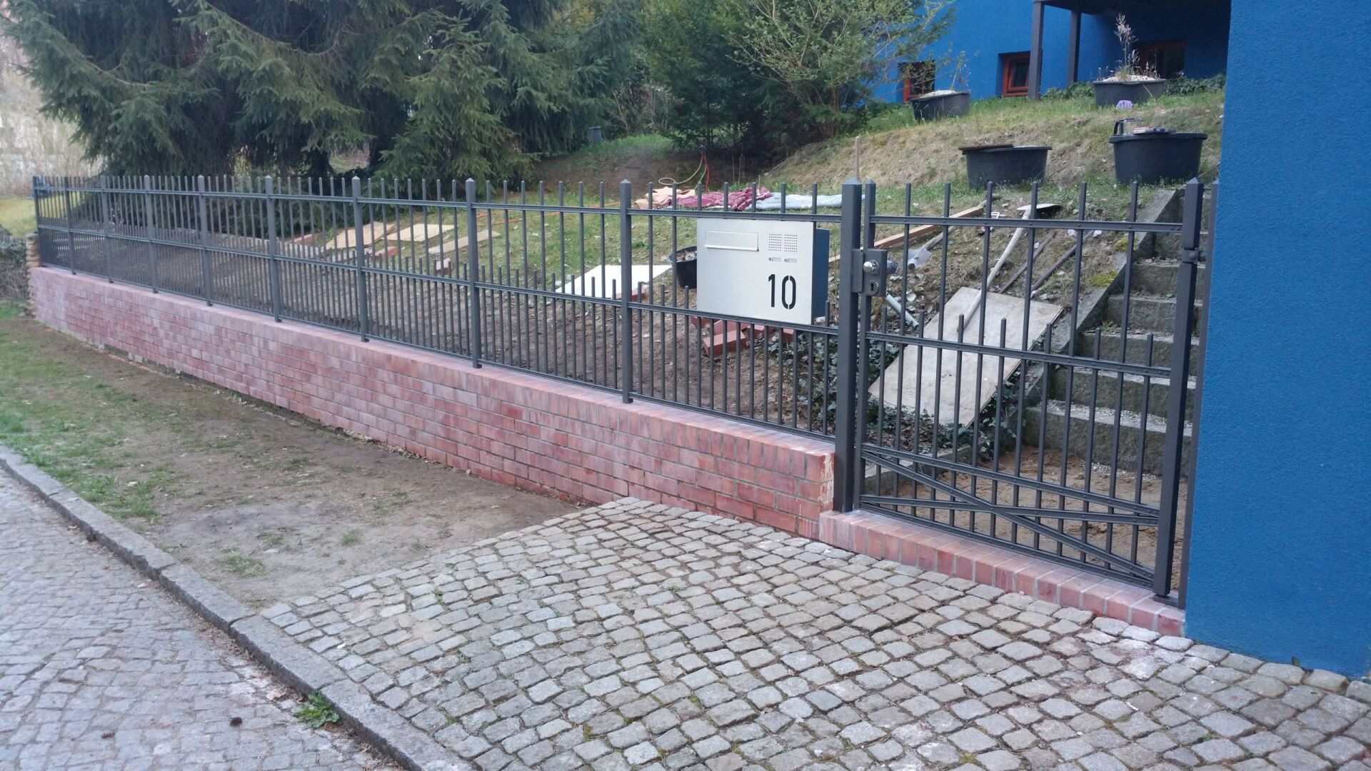 Zaun mit Tor