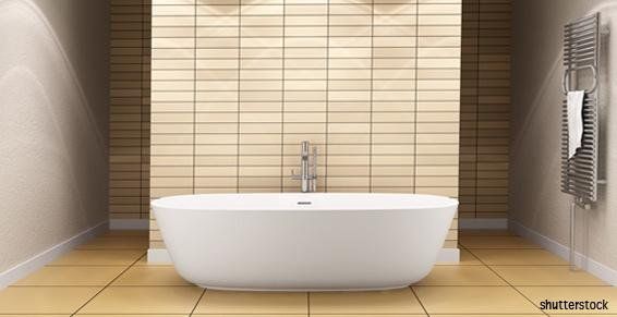 Baignoire arrondie - Équipements pour salles de bains
