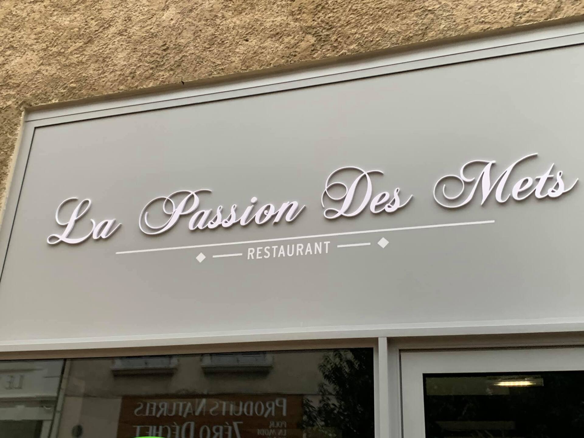 Devanture de restaurant