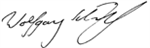 Wolfgang Schilling Unterschrift
