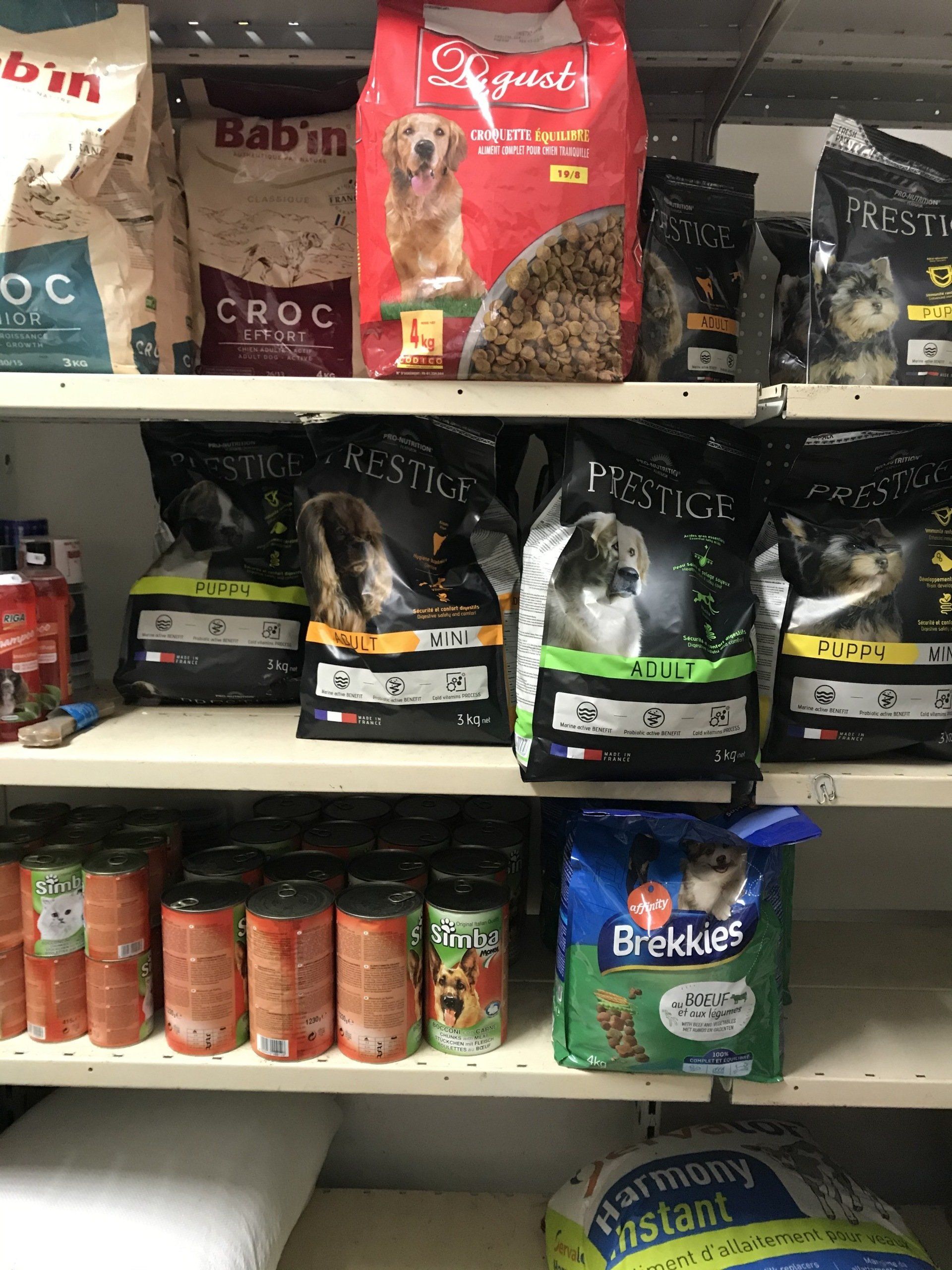 Alimentation chien prestige