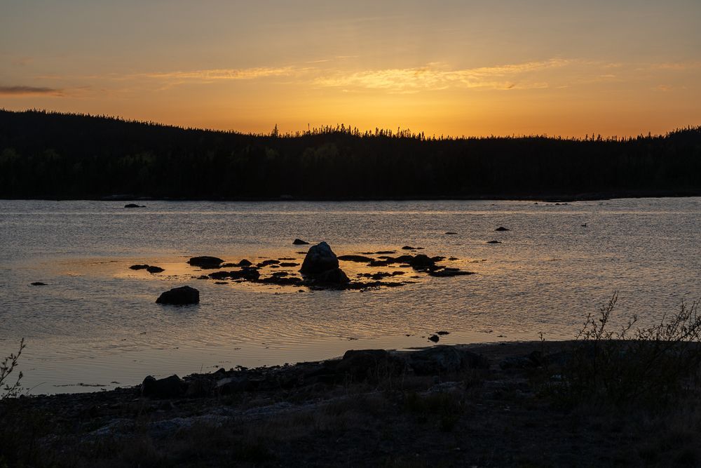 Sunset bei Sandringham