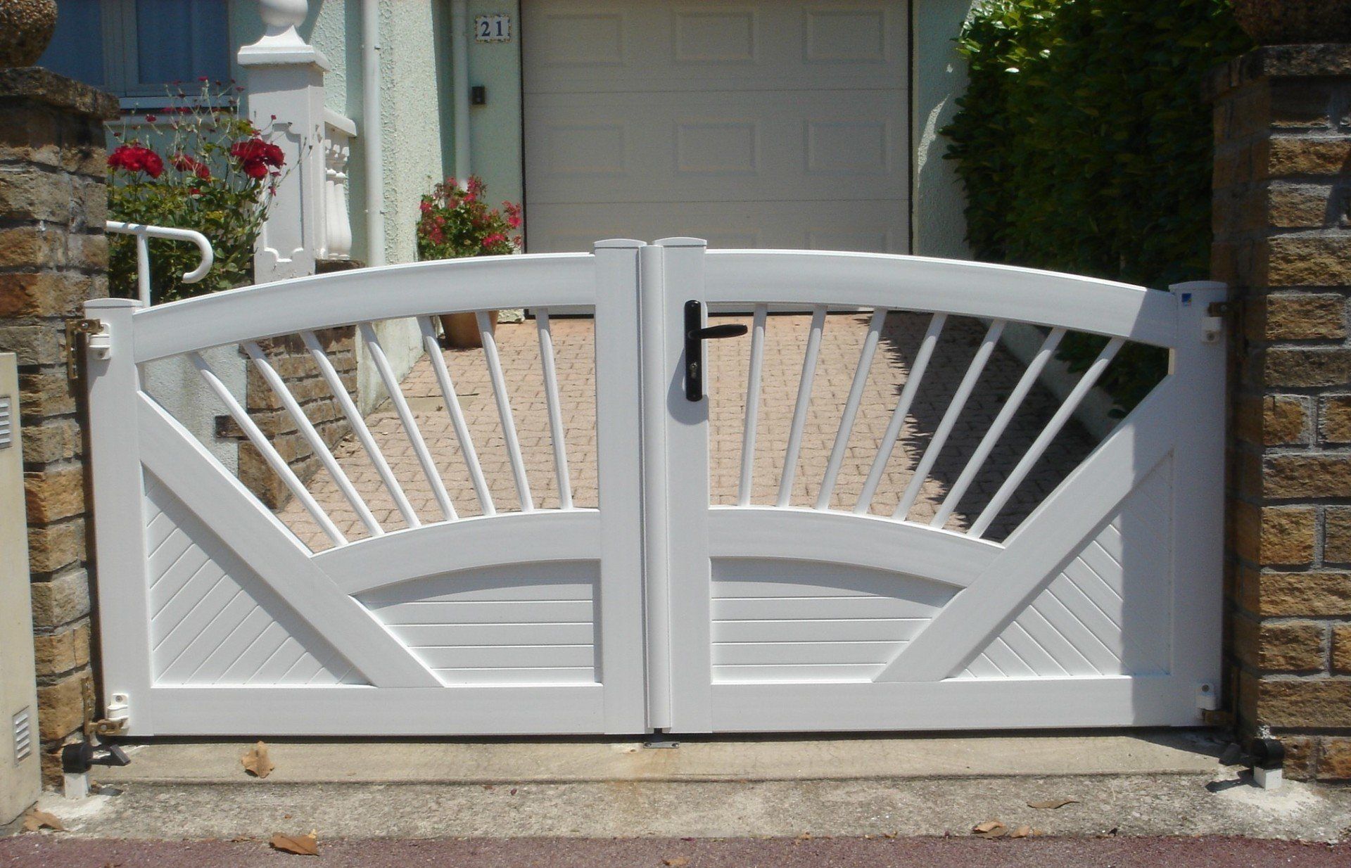 Pose de portails à battants