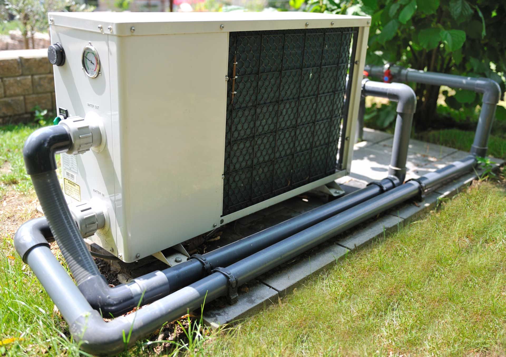 Une pompe à chaleur pour la chauffe de piscine