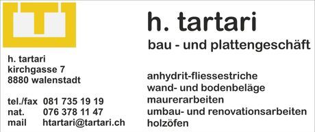 Logo - h. tartari - Walenstadt