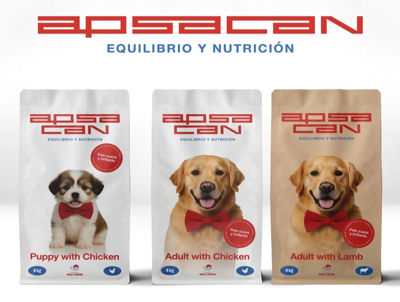 Vista aérea de la fábrica de APSA con un gran logotipo rojo, edificios y la ciudad al fondo bajo un cielo azul.