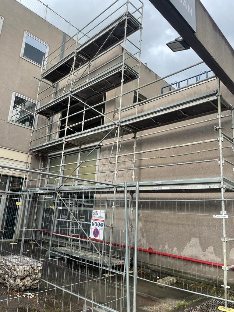 Partie d’un échafaudage