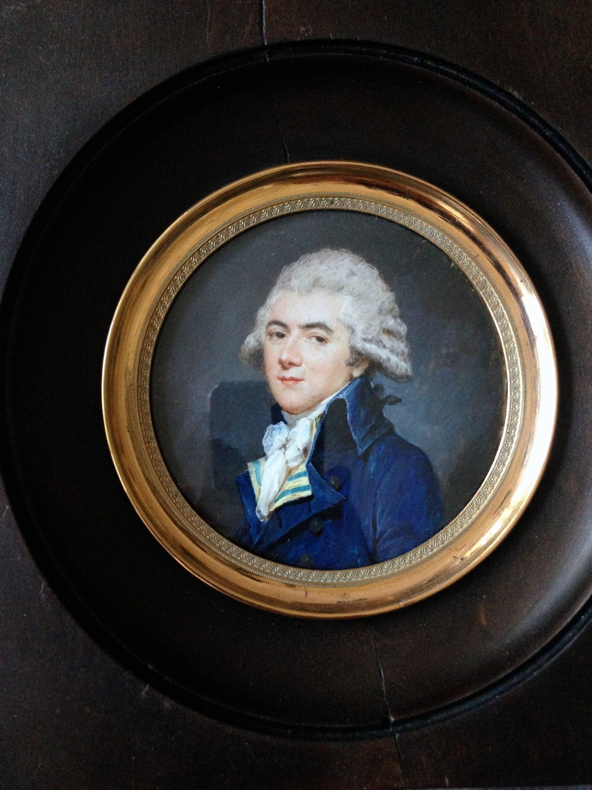 Miniature ancienne rond