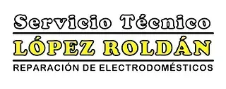 A logo for servicio tecnico lopez roldan repairing electrodomestics