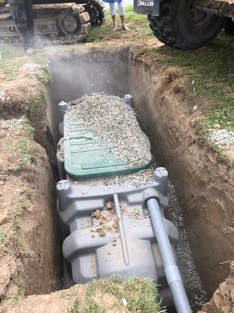 Travaux d'assainissement