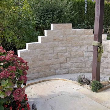 Natursteinmauer - Knobel AG - Schwanden