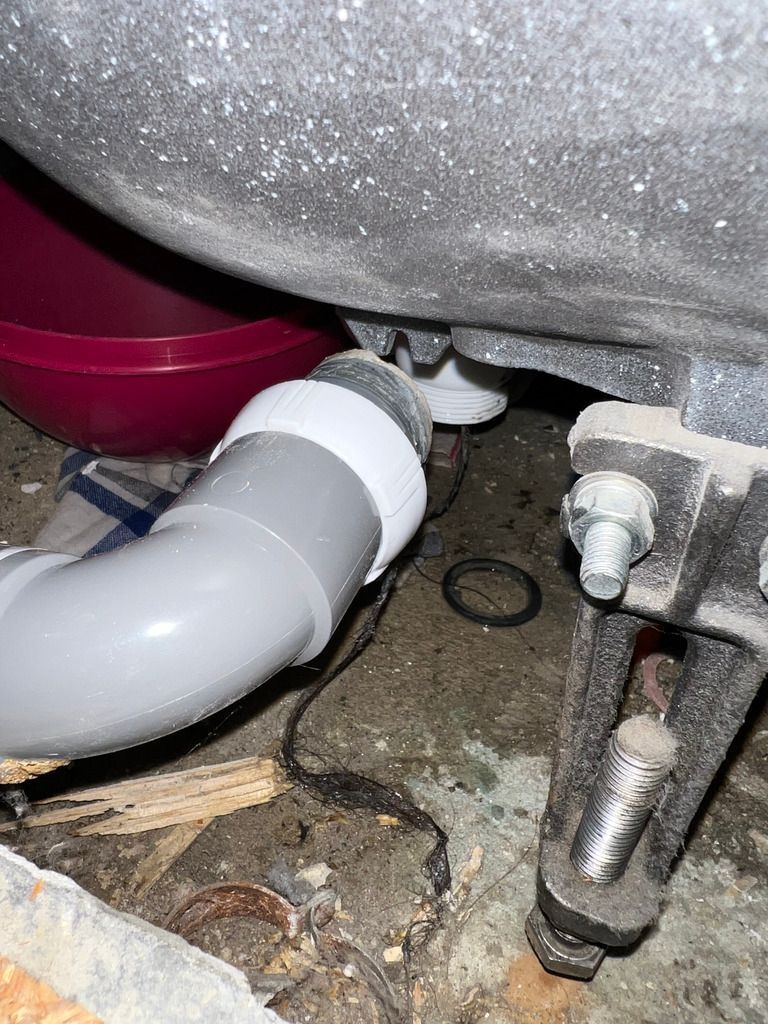 Remplacement évacuation baignoire