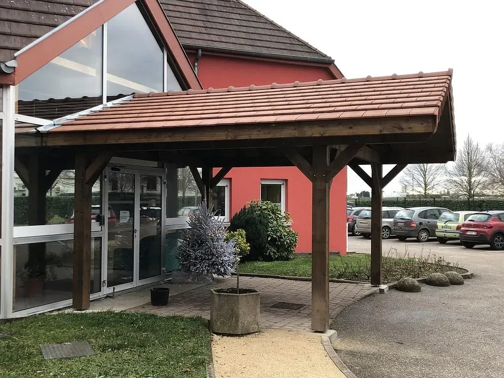 Charpente d'appentis 