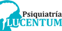 Ir a la página de inicio Logo de Psiquiatría Lucentum en blanco, negro y turquesa con silueta de perfil humano.