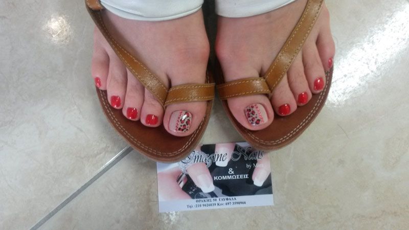Πεντικιουρ - Imagine Nails by Mira Κομμωτήριο - Μανικιούρ & Πεντικιούρ