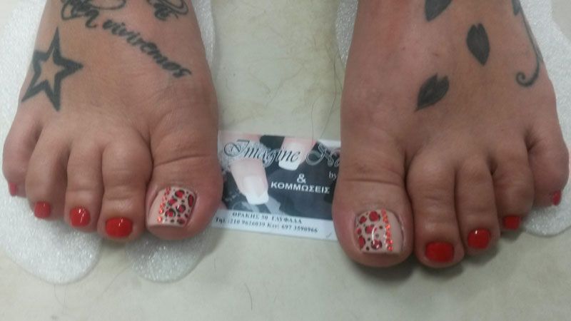 Πεντικιουρ - Imagine Nails by Mira Κομμωτήριο - Μανικιούρ & Πεντικιούρ