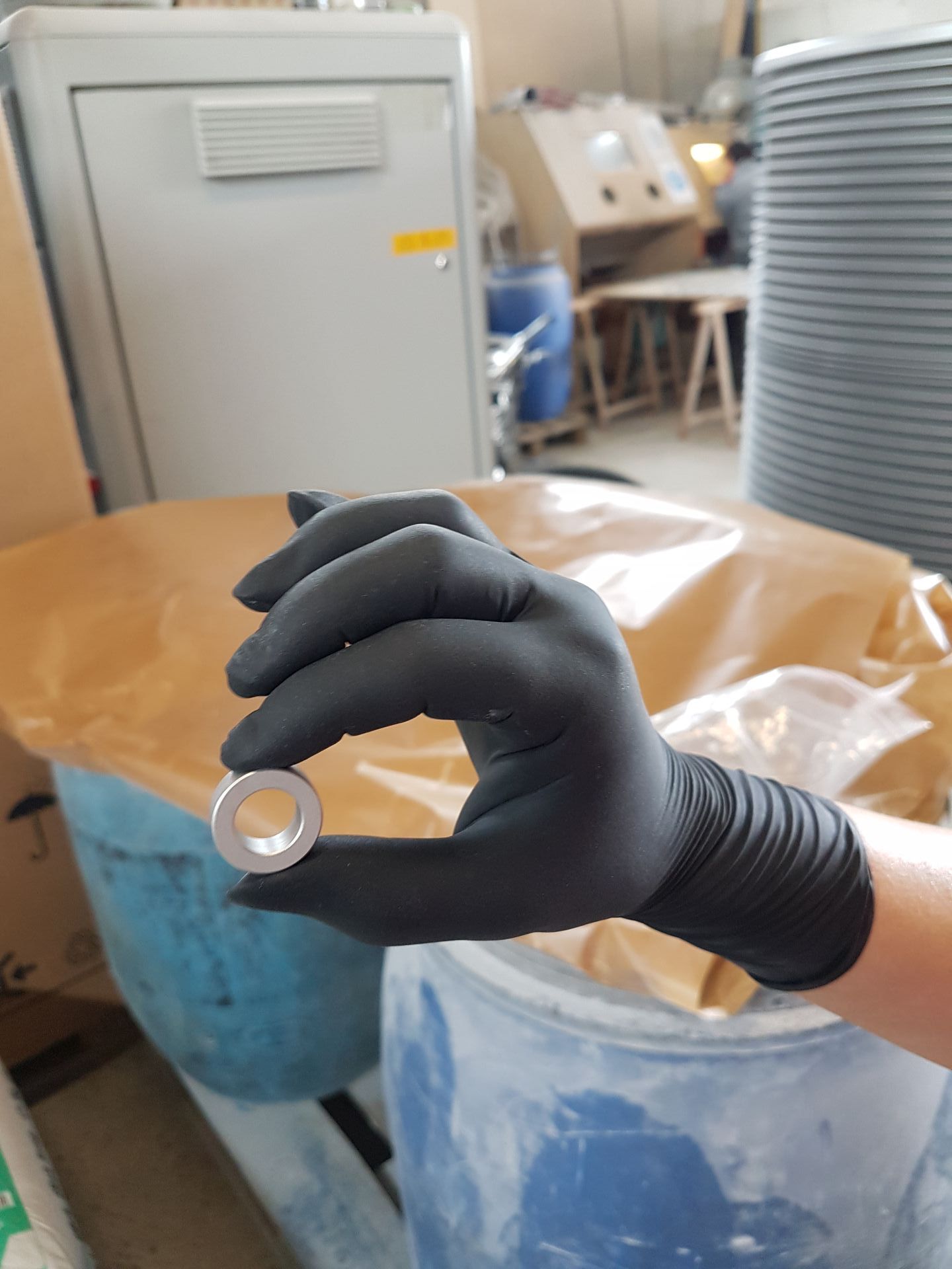 Ein kleines Metallteil