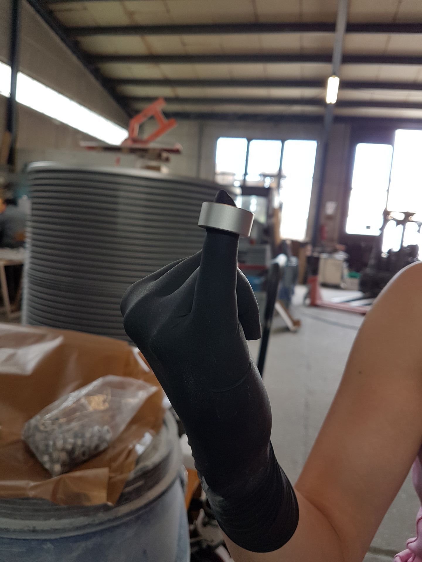 Ein kleines Metallteil