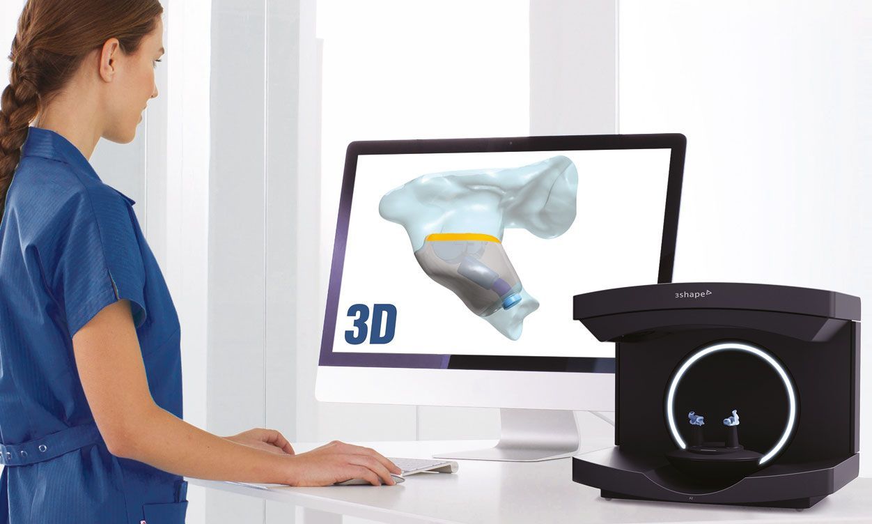 Une imprimante 3D en cours d'impression
