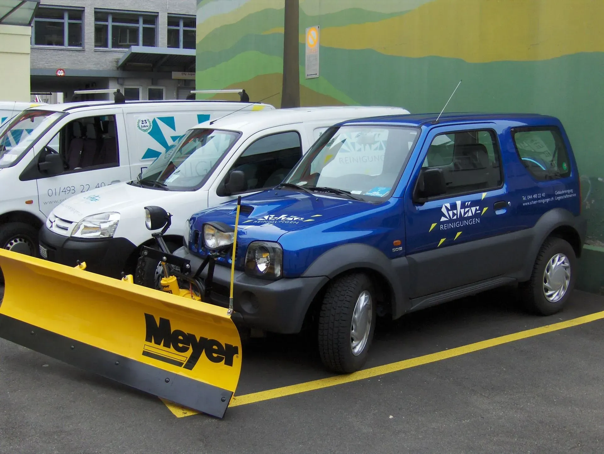 Fahrzeuge von Schär Reinigungen