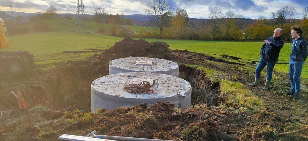 Réalisation d'un projet de travaux publics par l'entreprise Christophe Golliet