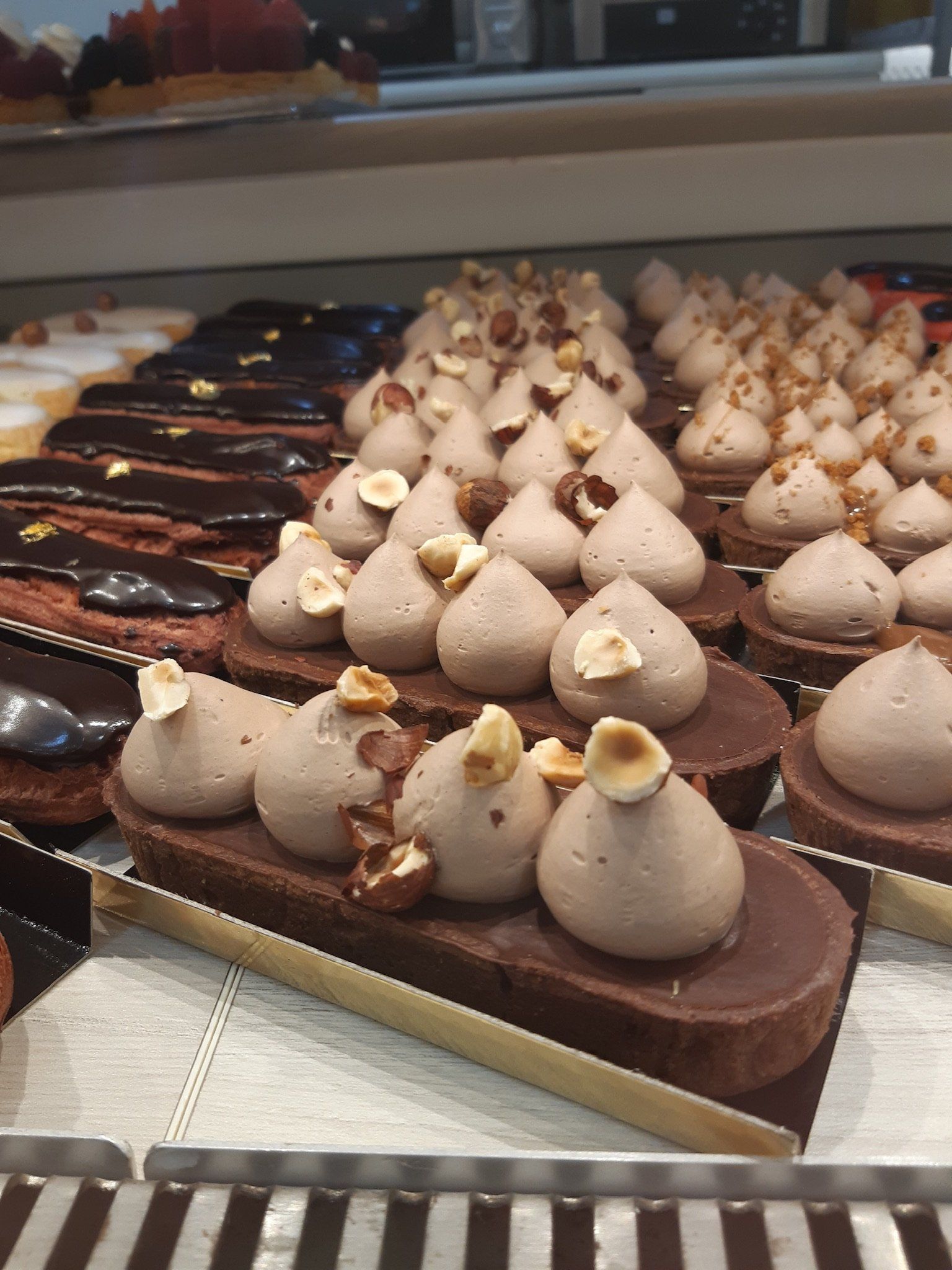 Pâtisseries au chocolat