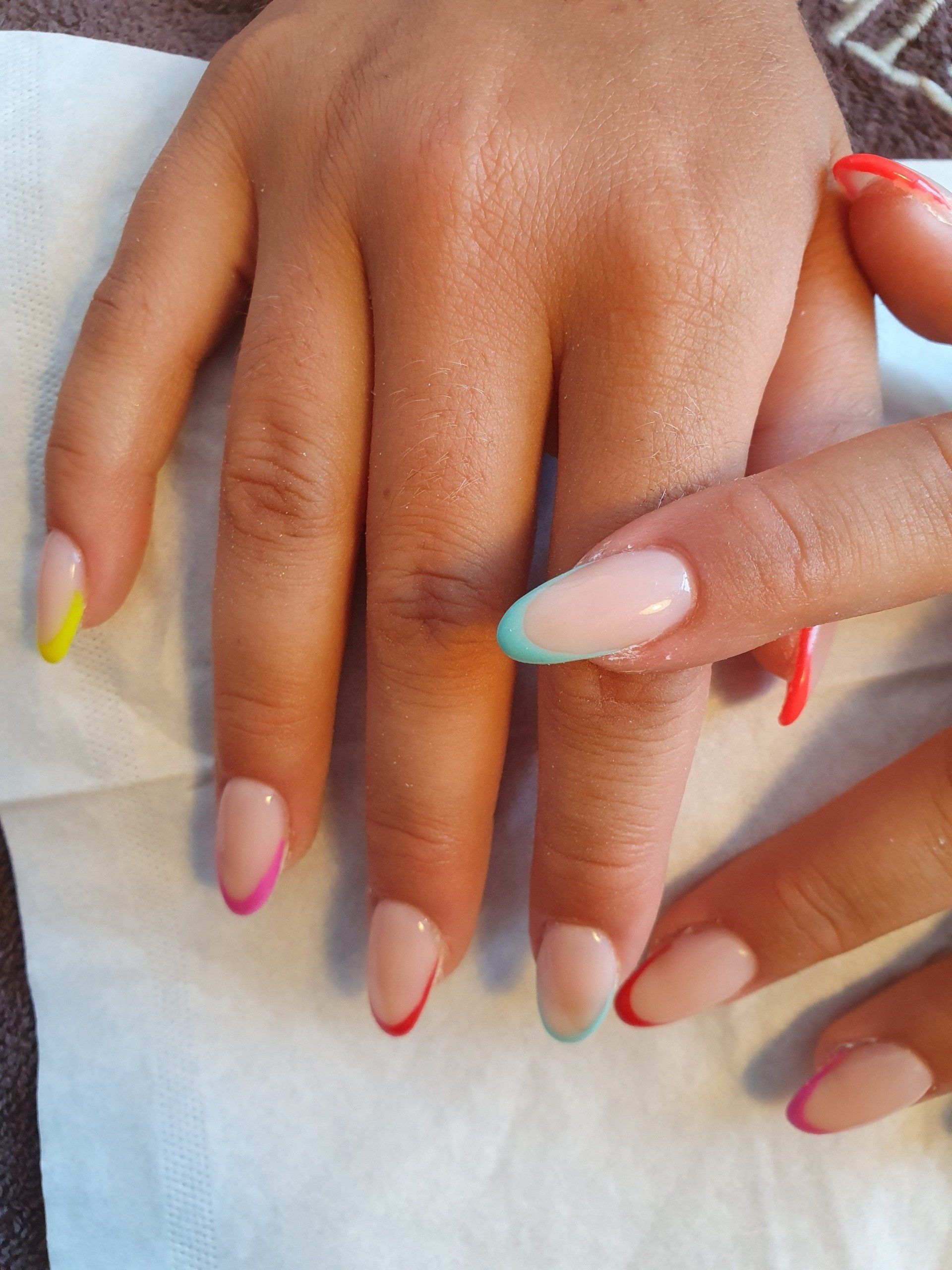 décoration ongles flashy