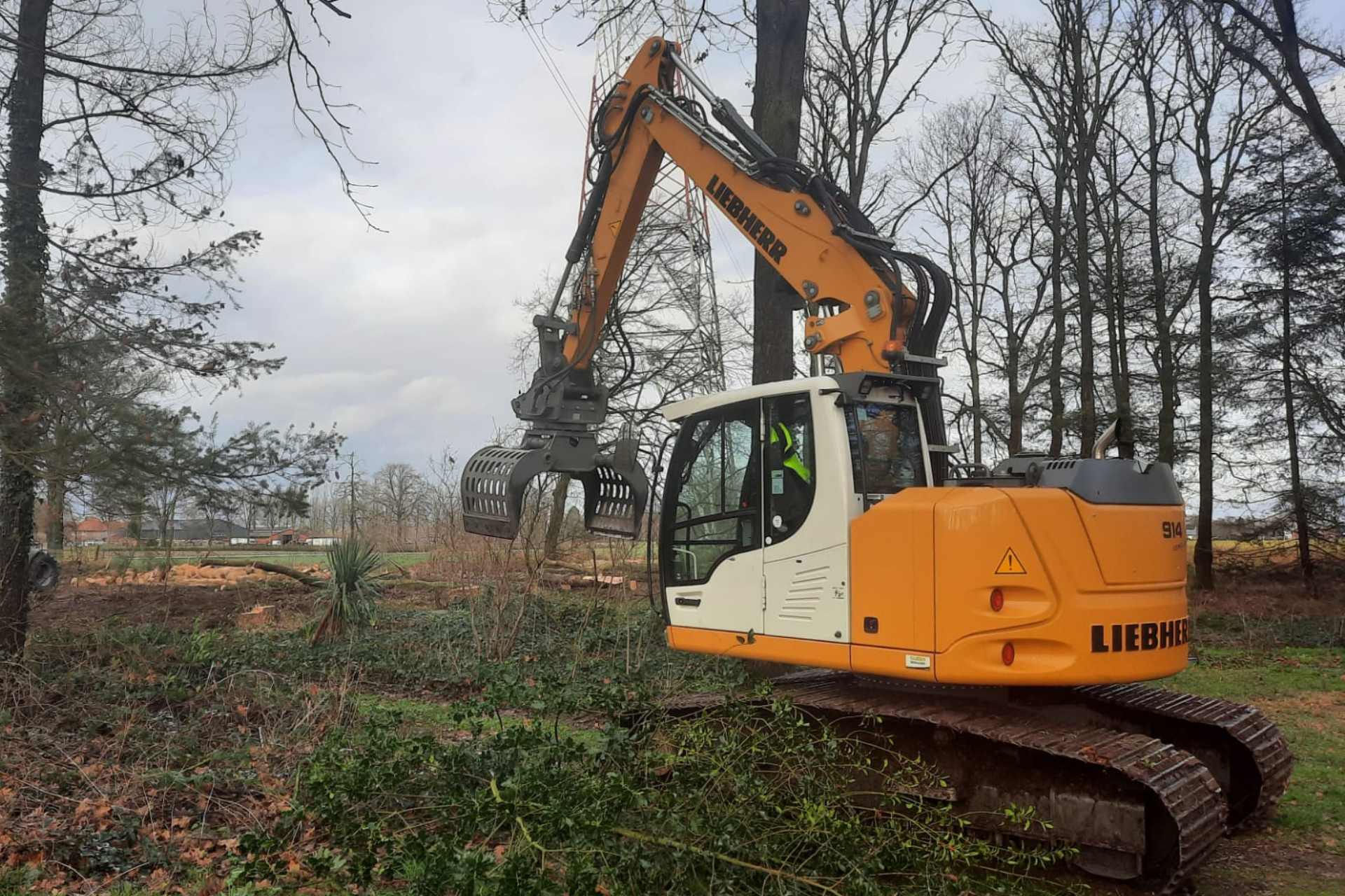 Machine voor vakkundig bosbeheer