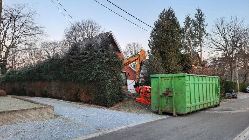 Tuin bouwklaar maken