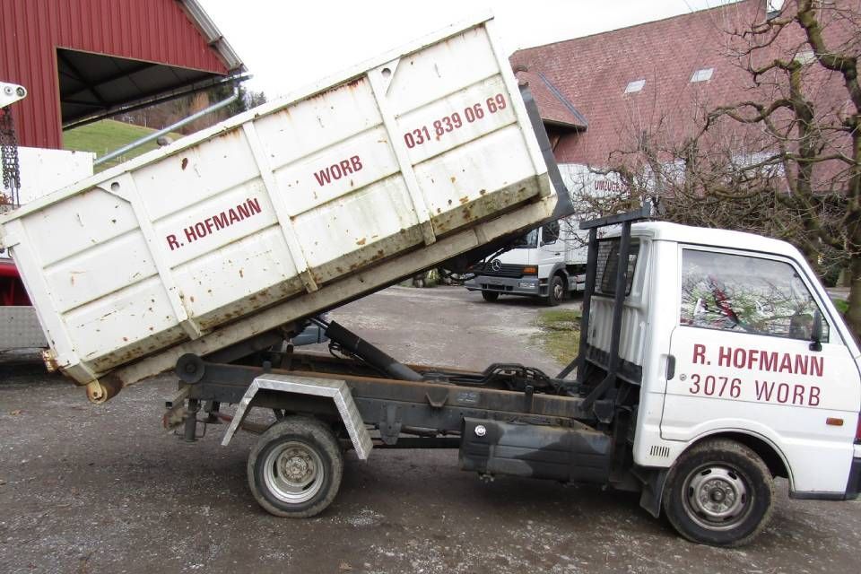 Muldenservice Lastwagen