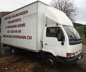 Lieferwagen von Hofmann Umzüge