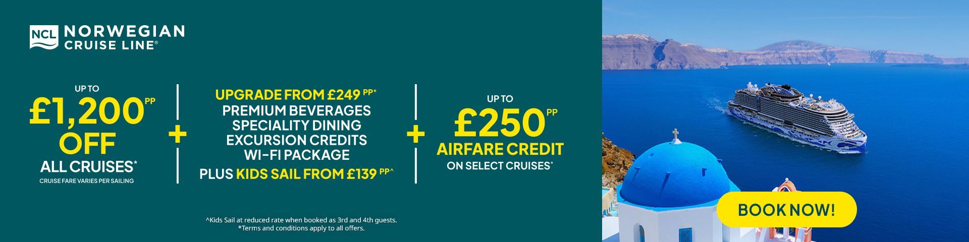 NCL Cruise Offer