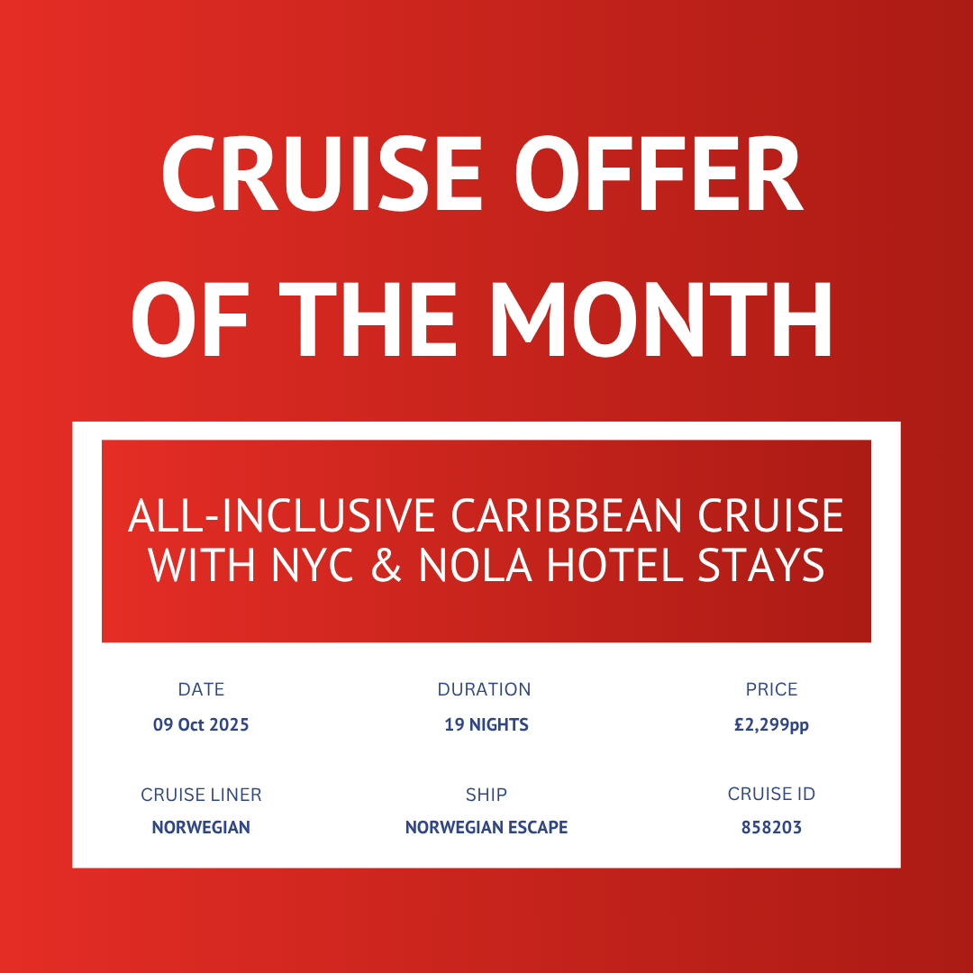 Cruise Offer Of The Month- Text